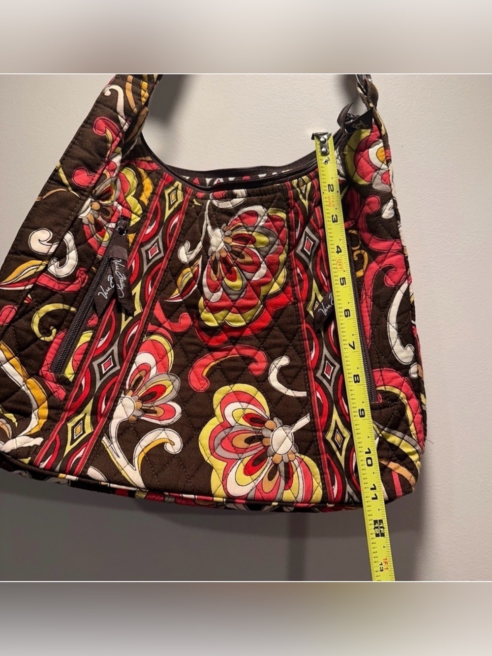 Vera Bradley Set of 2 in Puccini, Lisa B Shoulder Bag & All in 1 Wallet/Wristlet - Picture 6 of 9